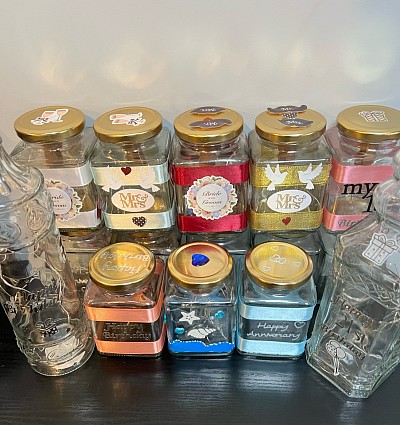 A selection of our jars & bottles