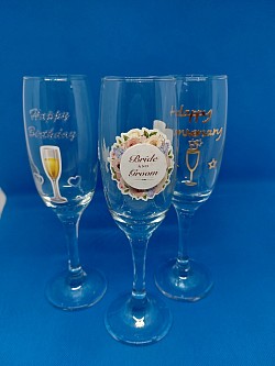 Champagne glasses